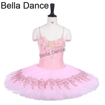 Roz de balet clasic rochie tutu femei Profesional de Balet costume de Balet pentru Adulți Clatita Tutu Personalizate Balet CostumeBT9241